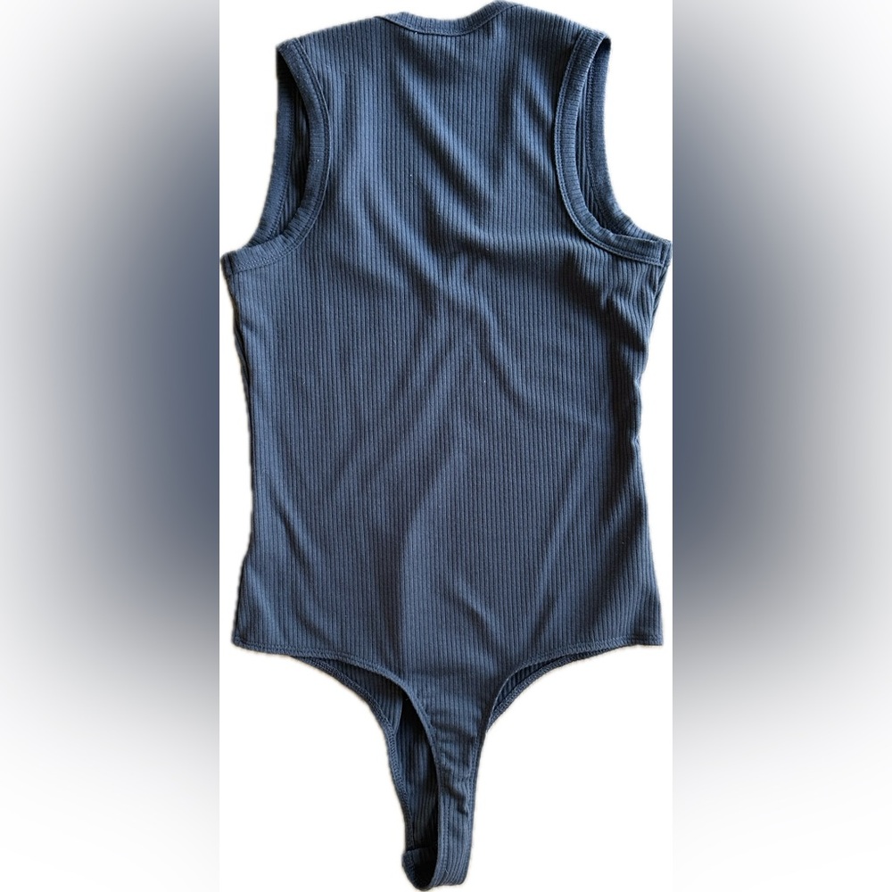 DREW Charcoal Gray Bodysuit - Picture 2 of 5